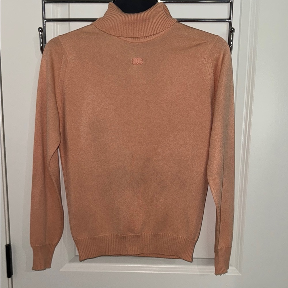 Givenchy Vintage 70’s Light Peach Knit Top